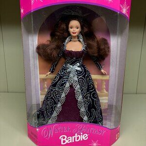 Winter Fantasy Special Edition Brunette Barbie Doll 1996 Mattel 17666